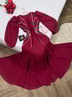 فستان سهره احمر