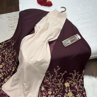 جلابيه فخمه القماش باربي+ تفته استرتش +تطريزكمبيوت...