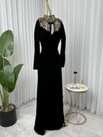 فستان سهره مخمل