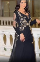 جديدنا الخامة: كريب استرتش مع تطريز على نفس القماش