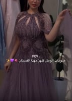 فستان سهره ليليكي من واحد لين سته من اسمول لين ٣ ا...