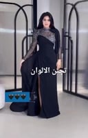 فستان سهره مطرز تطريز يدوي