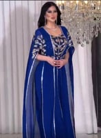 فستان قطوم سهره️ لونين .. الخامه: باربي.. شيفون..ت...