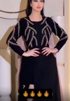 المقاسات 2/3/4/5/6 الخامه كريب تدخيله تفته تطريز ش...