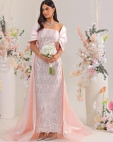 فستان سهره خطوبه ملكه