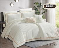 المفارش الجديده تتوالى بين الحين والآخر 8 قطع نفري...