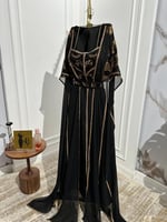 فستان قطوم سهره️ لونين .. الخامه: باربي.. شيفون..ت...