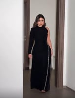 فــســتان سهرة ناعم الاصلي الخامه/باربي +تُل الألو...