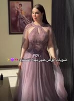 فستان سهره ليليكي من واحد لين سته من اسمول لين ٣ ا...