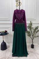 فستان سهره راقي جدا بلونين