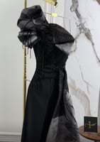 فستان نوني جديدنا نوع القماش : كريب استرتش المقاسا...