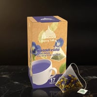 توليفة شاي زرقاء اليمامة