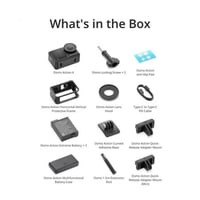 دي جي اي ازمو اكشن 4 كاميرا 4K المغامرة كومبو