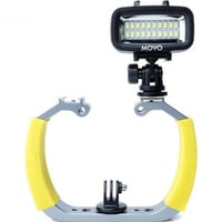 موفو فوتو LED-WP + GB-U70Y مجموعة معدات الغوص تحت...