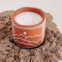 شمعة فخّار صمود