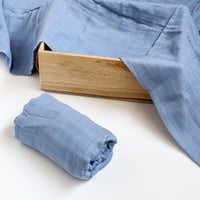 غطاء بامبو ازرق