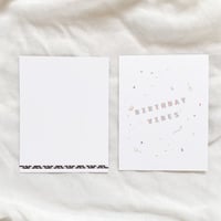 كرت birthday vibes