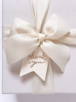 تاق Thank you أبيض كبير