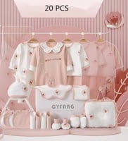 26/24 /22 /20/ أطقم ملابس أطفال حديثي الولادة للفت...