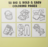 كتاب تلوين FASHION VIBES