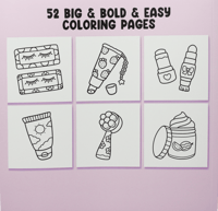 كتاب تلوين GLOW COSMETICS