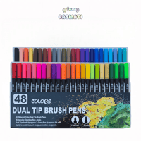 الوان Dual Tip Brush Pens