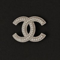 Silver Pavé Crystal