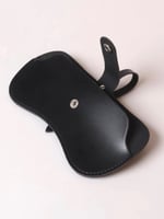 حافظة نظارات جلد لون أسود 11841