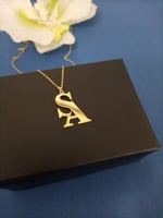 سلسال ع شكل حرفين