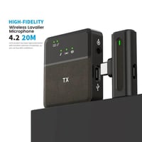 مايك مقابلات خارجي للجوال صافي ونقي ( أحترافي ) لا...