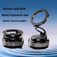 حامل جوال مغناطيسي 360 درجة بسحب الهواء ستاند ماج...