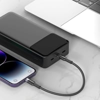 كيبل شحن - قماش - تايب سي ايفون 25 CM من ماركة PRO...