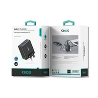 رأس شاحن بقوة 63W بأثنين مداخل من ماركة KINDO