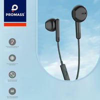 سماعة سلك لون اسود مدخل ايفون من PROMASS