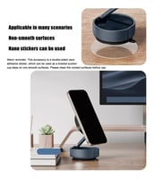 الإصدار الجديد 2 - حامل جوال مغناطيسي 360 درجة بسح...