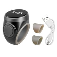 خاتم التسبيح الذكي - رمادي