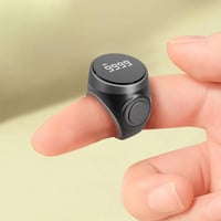 خاتم التسبيح الذكي - رمادي