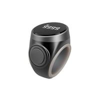 خاتم التسبيح الذكي - رمادي