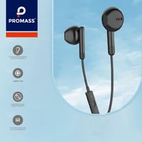 سماعة سلك لون اسود مدخل تايب سي من PROMASS