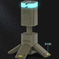 إضاءة فانوس التخييم 14000 مللي أمبير ضوء تلسكوبي ق...