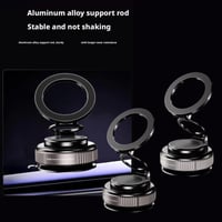 حامل جوال مغناطيسي 360 درجة بسحب الهواء ستاند ماج...