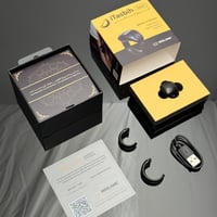 خاتم التسبيح الذكي - أسود كامل