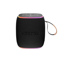 سماعة بلوتوث محمولة بإضاءة LED وصوت ستيريو قوي جيب...