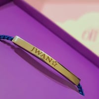 Olivia Bracelet - Blue in Silver