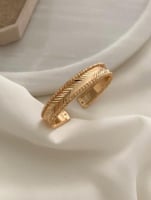 سوار مفتوح مطلي ذهب . MB-087