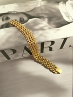 انسيال بتصميم يحاكي تصاميم الذهب مطلي ذهب عيار ١٨...