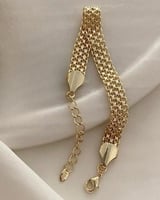 سوار بيسمارك مطلي ذهب MB-195