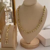 طقم بتصميم مستوحى من تيفاني حلقات متداخلة مطلي ذهب...