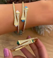 سوار مع خاتم مميزة بتصميم مستوحى من ماركة مارلي مط...