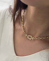 طقم بتصميم مستوحى من FRED مطلي ذهب عيار ١٤ . MS-03...